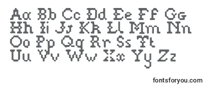 Pixelstitch-fontti