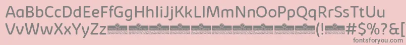 More about KabrioSoftBookTrial Font KabrioSoftBookTrial Font – Gray Fonts on Pink Background