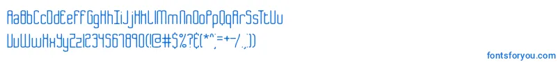 B2sq Font – Blue Fonts
