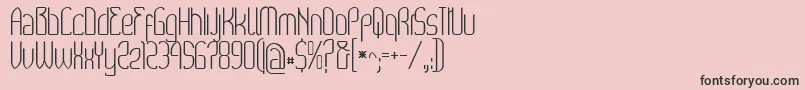 Wex Font – Black Fonts on Pink Background
