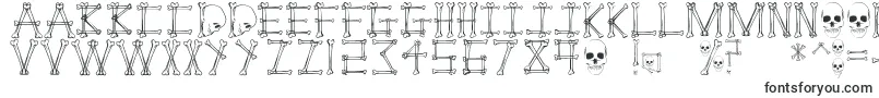 Шрифт Mortem – декоративные шрифты