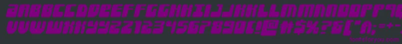 More about Forcemajeureexpandital Font Forcemajeureexpandital Font – Purple Fonts on Black Background