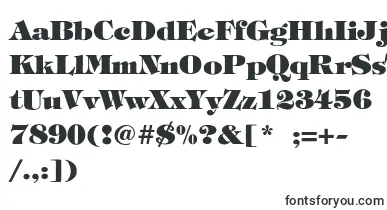  ToriExtrabold font