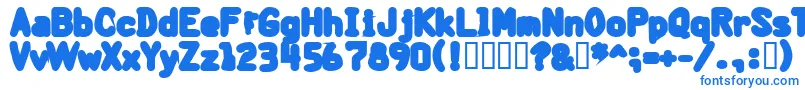 BantarbjГ¶rnHeavy Font – Blue Fonts