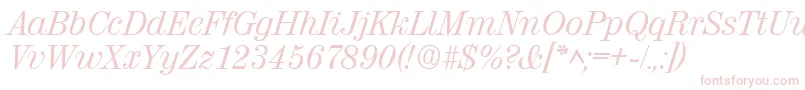 ValenciaItalic Font – Pink Fonts