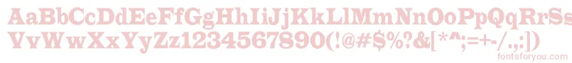 ALatinorgnr Font – Pink Fonts