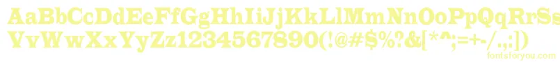 ALatinorgnr Font – Yellow Fonts