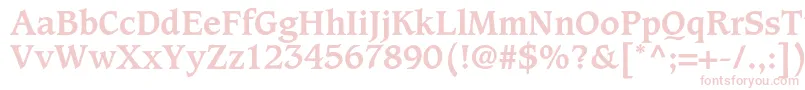 CaxtonstdBold-Schriftart – Rosa Schriften