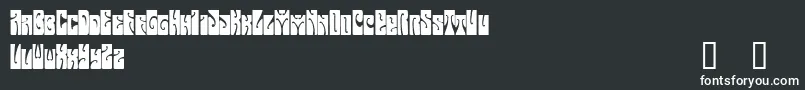ButterfieldDemo Font – White Fonts on Black Background