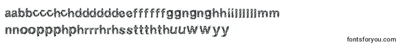 Шрифт Halebopp – валлийские шрифты