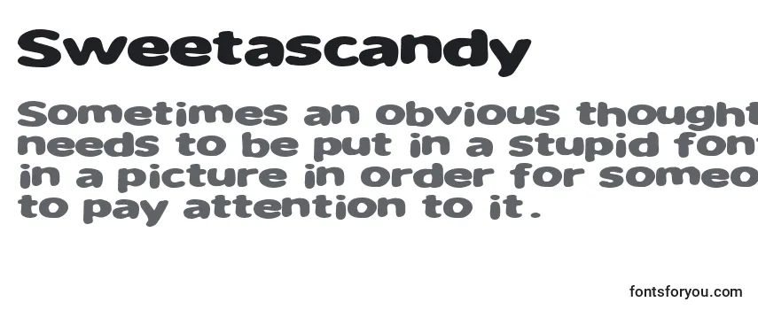 Sweetascandy-fontti