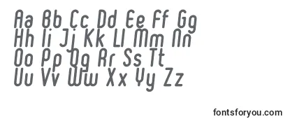 RulerBoldItalic Font