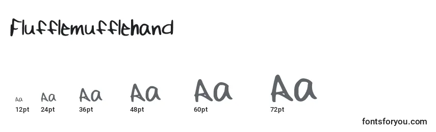Flufflemufflehand Font Sizes