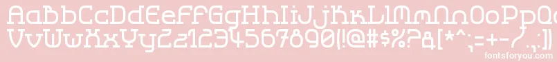 Lbccool2 Font – White Fonts on Pink Background