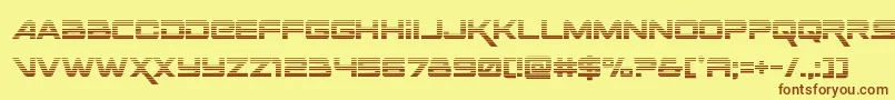 Подробнее о шрифте Spacerangergrad Шрифт Spacerangergrad – коричневые шрифты на жёлтом фоне