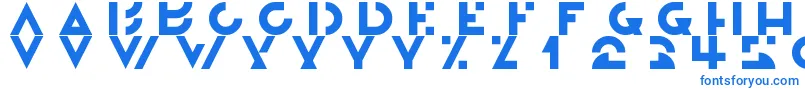 Więcej informacji o czcionce Morgante Czcionka Morgante – niebieskie czcionki