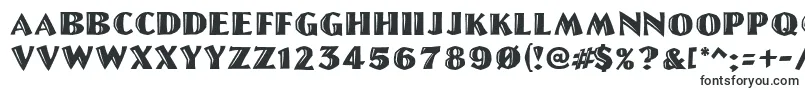 Шрифт Linolschrift – классные шрифты