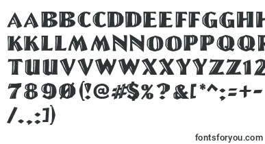  Linolschrift font