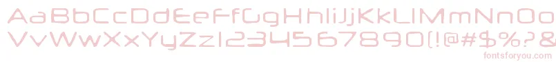 Neuropolxburn Font – Pink Fonts on White Background