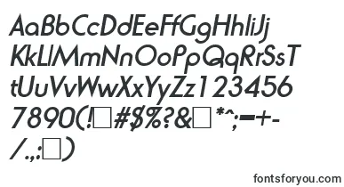  RondaBoldItalic font
