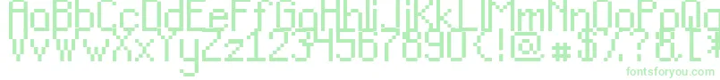 Teacpss Font – Green Fonts