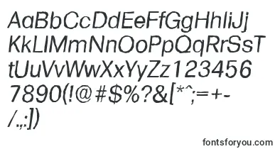  FormulaantiqueItalic font