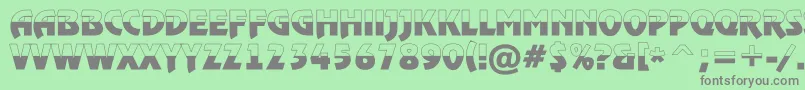 More about ARewindertitulbwBold Font ARewindertitulbwBold Font – Gray Fonts on Green Background