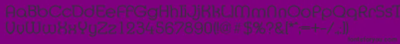 Шрифт MexicoserialLightRegular – чёрные шрифты на фиолетовом фоне