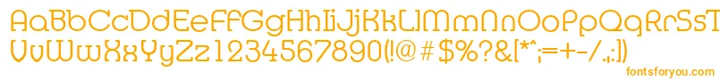 MexicoserialLightRegular Font – Orange Fonts