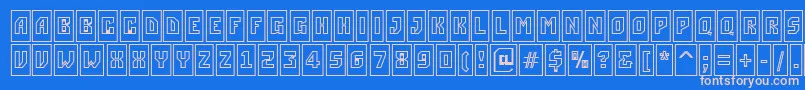 More about ASimplercmotlBold Font ASimplercmotlBold Font – Pink Fonts on Blue Background
