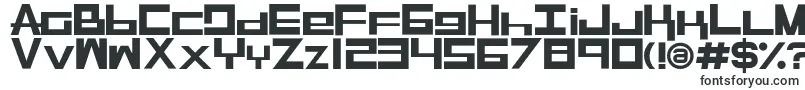 Шрифт RaseGpl – научно-фантастические шрифты