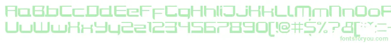 JoyriderRegular-Schriftart – Grüne Schriften
