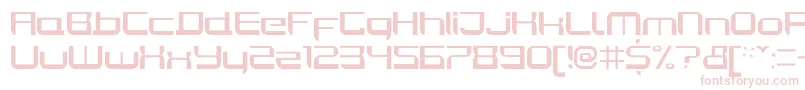 フォントJoyriderRegular – ピンクのフォント
