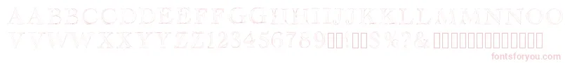 Haityfont Font – Pink Fonts on White Background