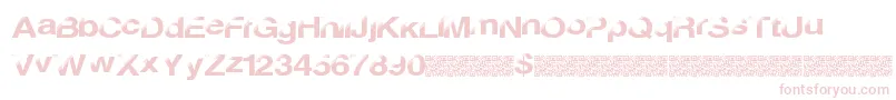Discobreak Font – Pink Fonts on White Background