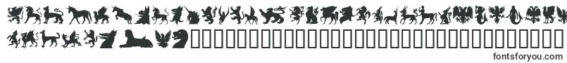 Шрифт SlMythologicalSilhouettes – шрифты для Google Chrome