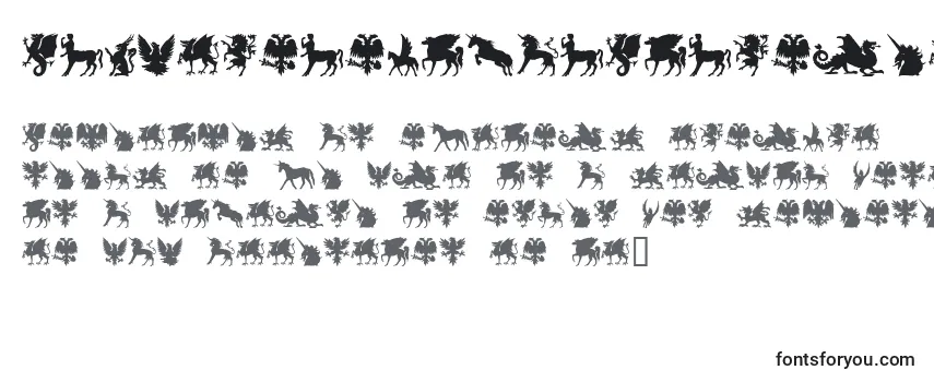 SlMythologicalSilhouettes Font