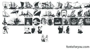  Shipsnboats font