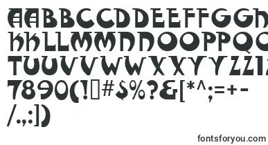  FantasticMfModern font