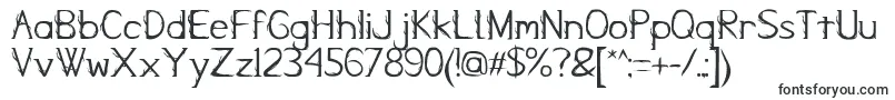 KampungZombie-fontti – Fontit Microsoft Wordille