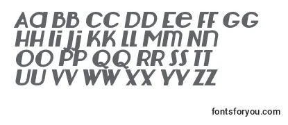 LemondropItalic Font