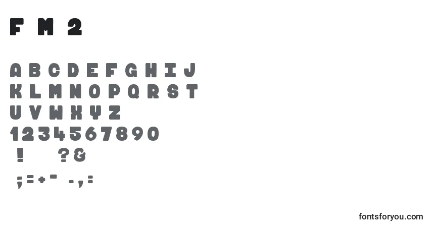 FuguMaki2 font – alphabet, numbers, special characters