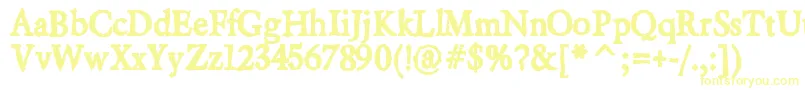 Beryliumink Font – Yellow Fonts