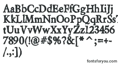  Beryliumink font