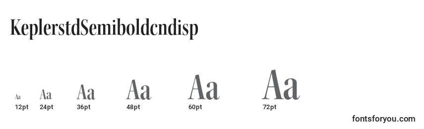 sizes of keplerstdsemiboldcndisp font, keplerstdsemiboldcndisp sizes