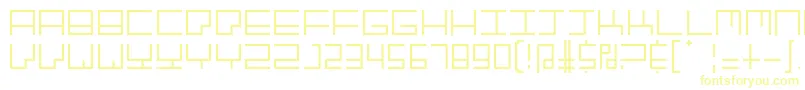 GranitepostmodernRegular Font – Yellow Fonts