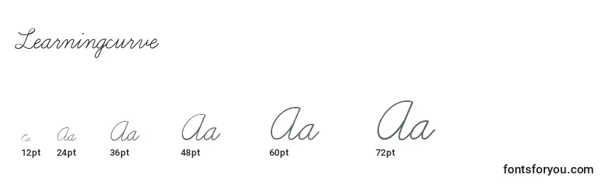 Learningcurve Font Sizes