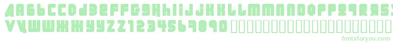 Ural ffy-fontti – vihreät fontit