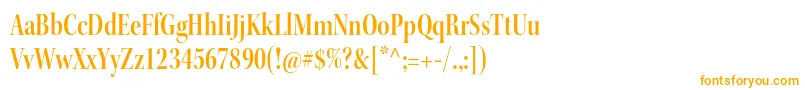 フォントKeplerstdSemiboldcndisp – オレンジのフォント
