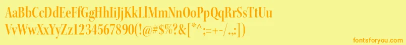 Подробнее о шрифте KeplerstdSemiboldcndisp Шрифт KeplerstdSemiboldcndisp – оранжевые шрифты на жёлтом фоне